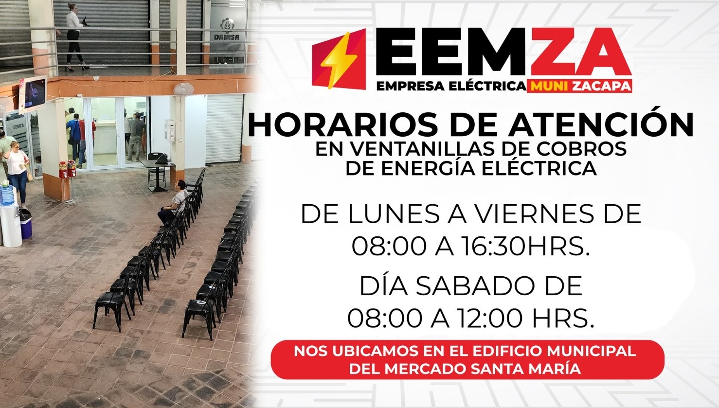 Horarios de atención EEMZA